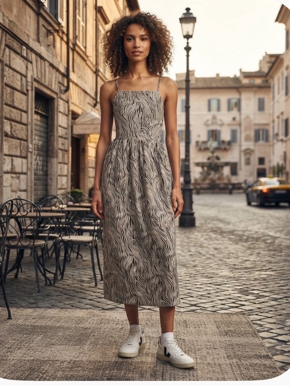 NWT LEVI'S Amilijia Dress Zebra Print Oversized